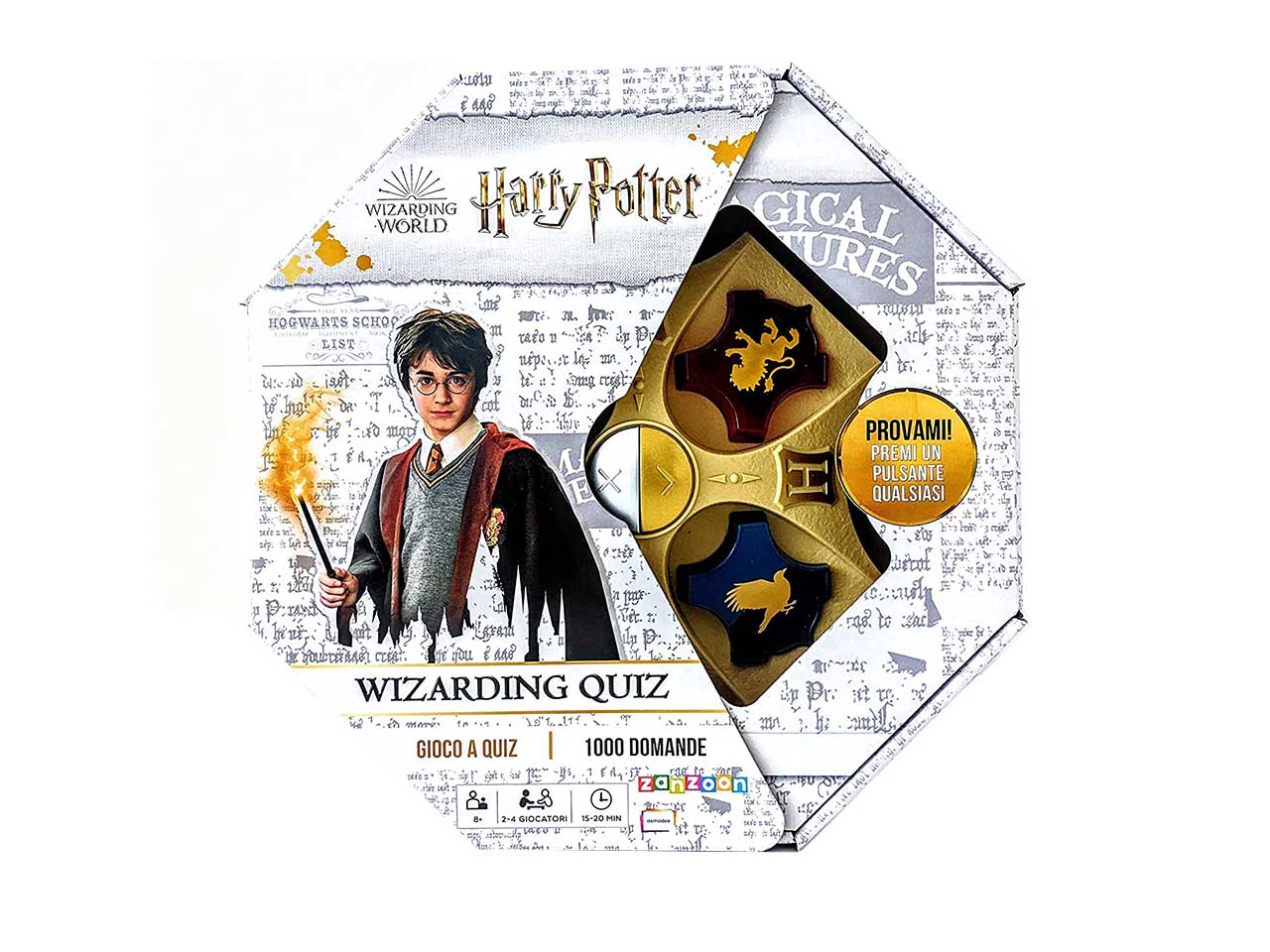 Wizarding Quiz: Trivia Elettronico sul Mondo di Harry Potter, per 2-4 Partecipanti, Dai 8 Anni in su, Versione Italiana - Asmodee