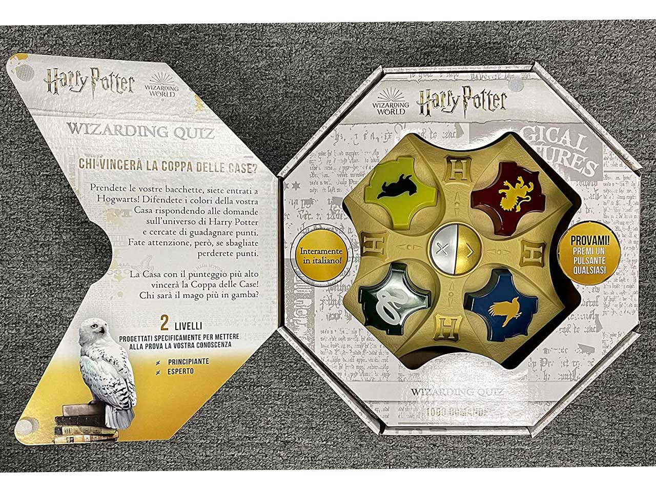 Wizarding Quiz: Trivia Elettronico sul Mondo di Harry Potter, per 2-4 Partecipanti, Dai 8 Anni in su, Versione Italiana - Asmodee