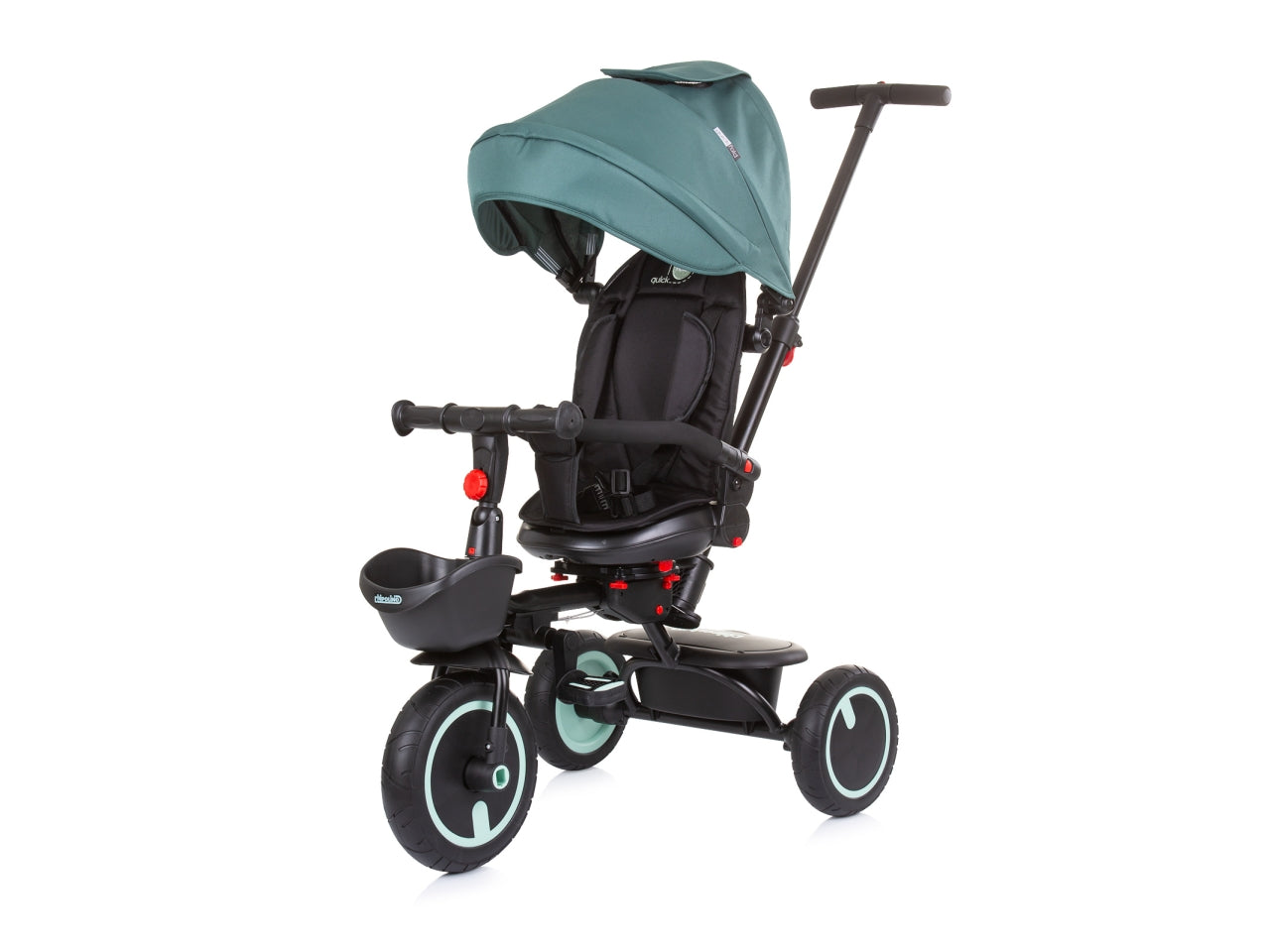 Triciclo pieghevole quick fold aloe 18 mesi | Chipolino