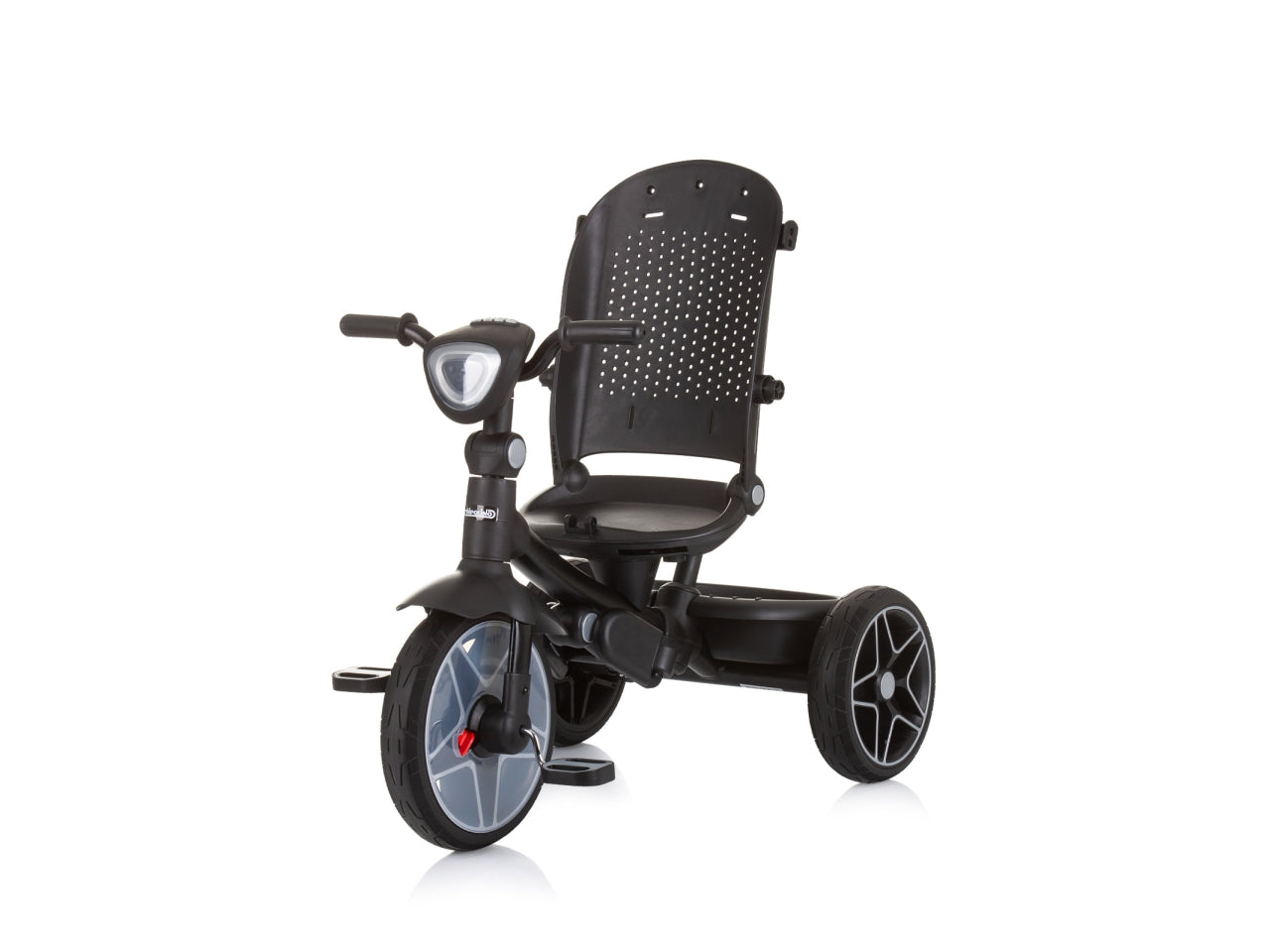 Triciclo con tettuccio derby ossidiana 18 mesi | Chipolino