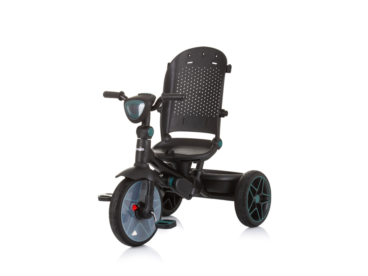 Triciclo con tettuccio derby ottanio 18 mesi | Chipolino