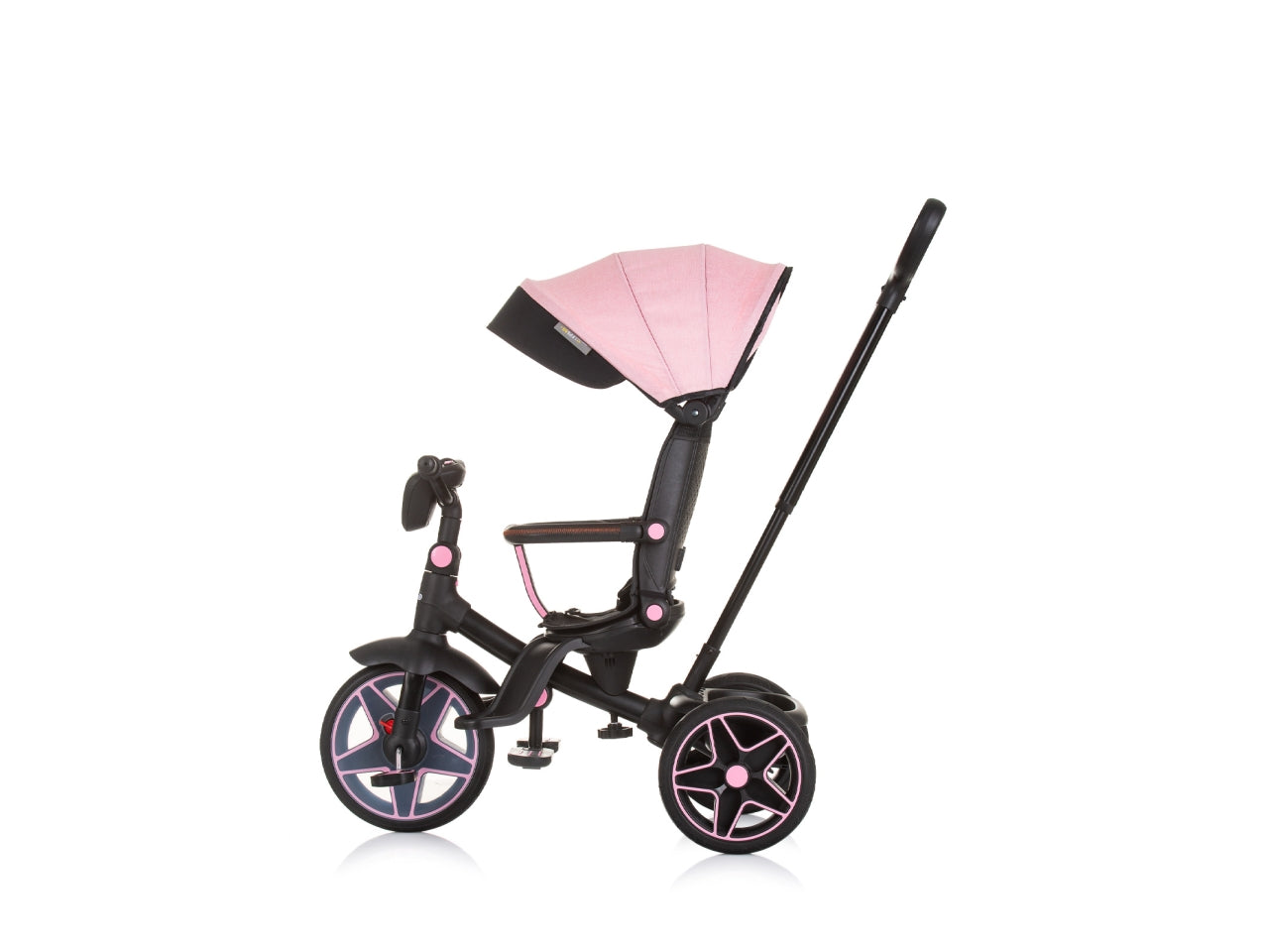 Triciclo con tettuccio derby fenicottero 18 mesi | Chipolino