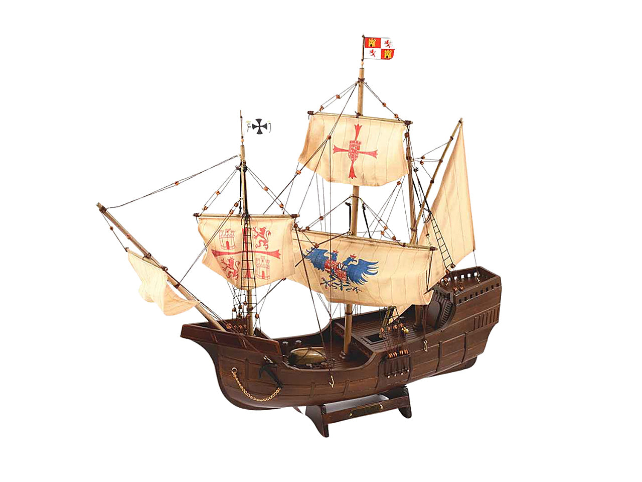 Barca a vela 62cm santa maria