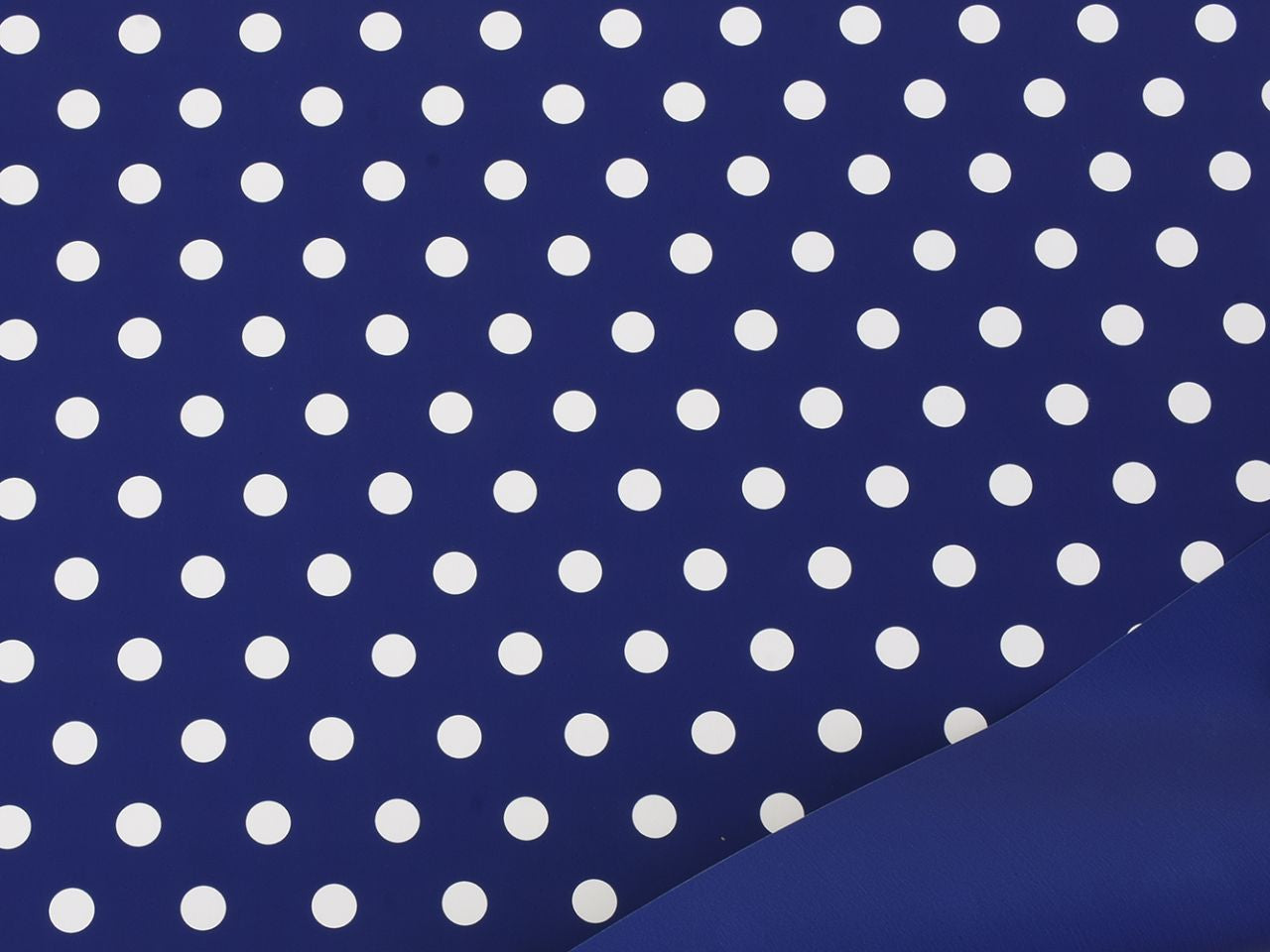 Bobina per confezionamento linea polka 1x25m colore blu scuro