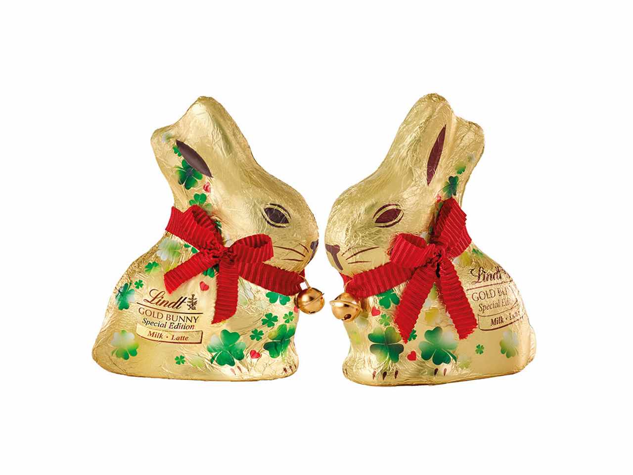 Gold bunny quadrifoglio latte 200gr