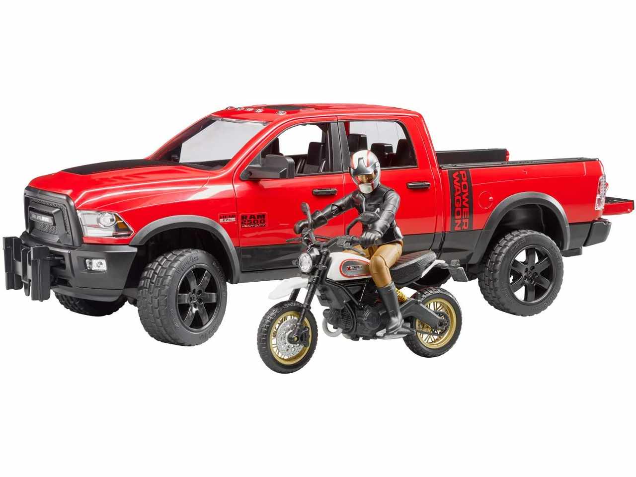Ram 2500 power wagon c/ducati scrambler 02502