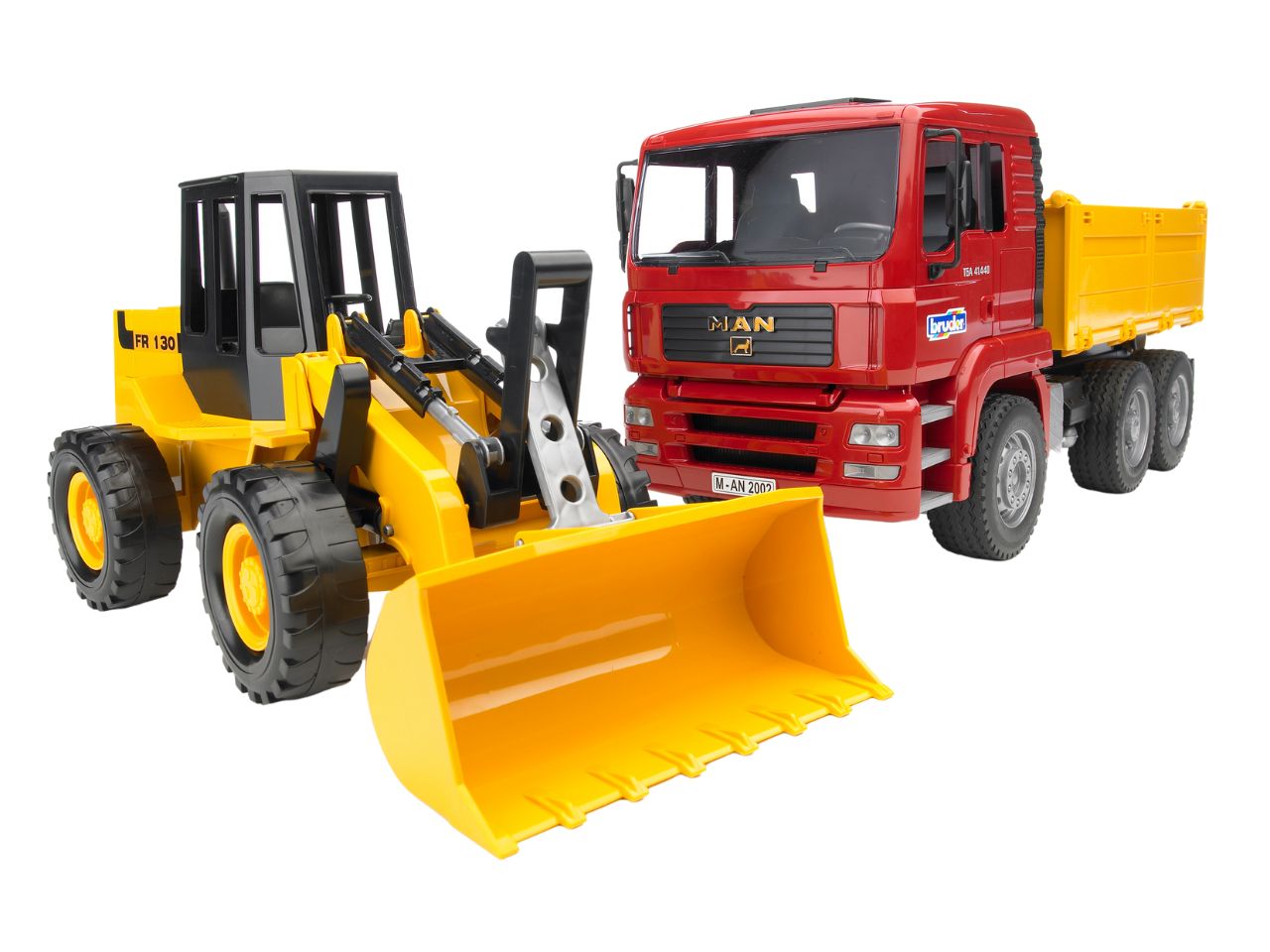 Man camion c/pala meccanica 02752