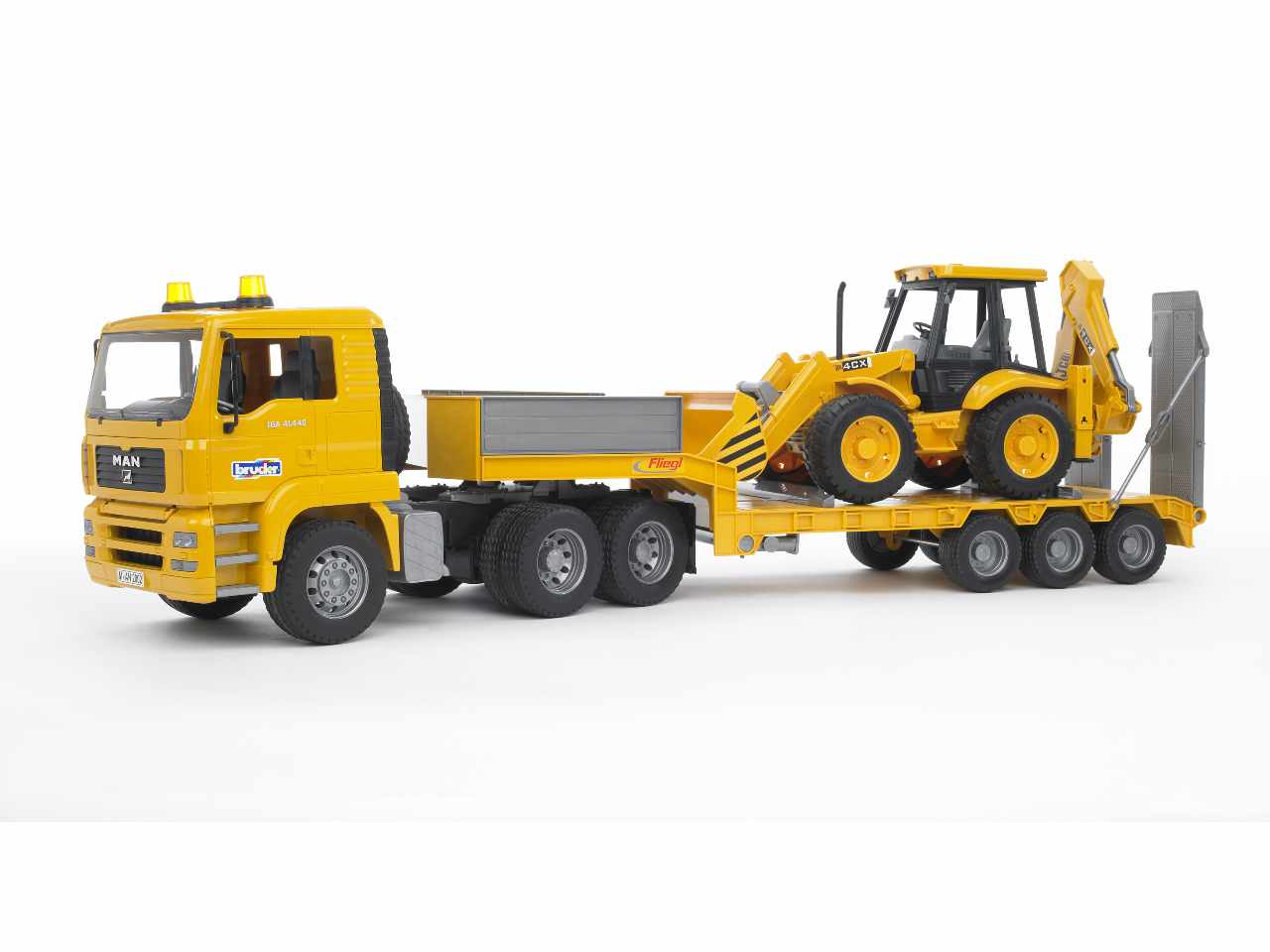 Man camion c/escavatore jcb 02776