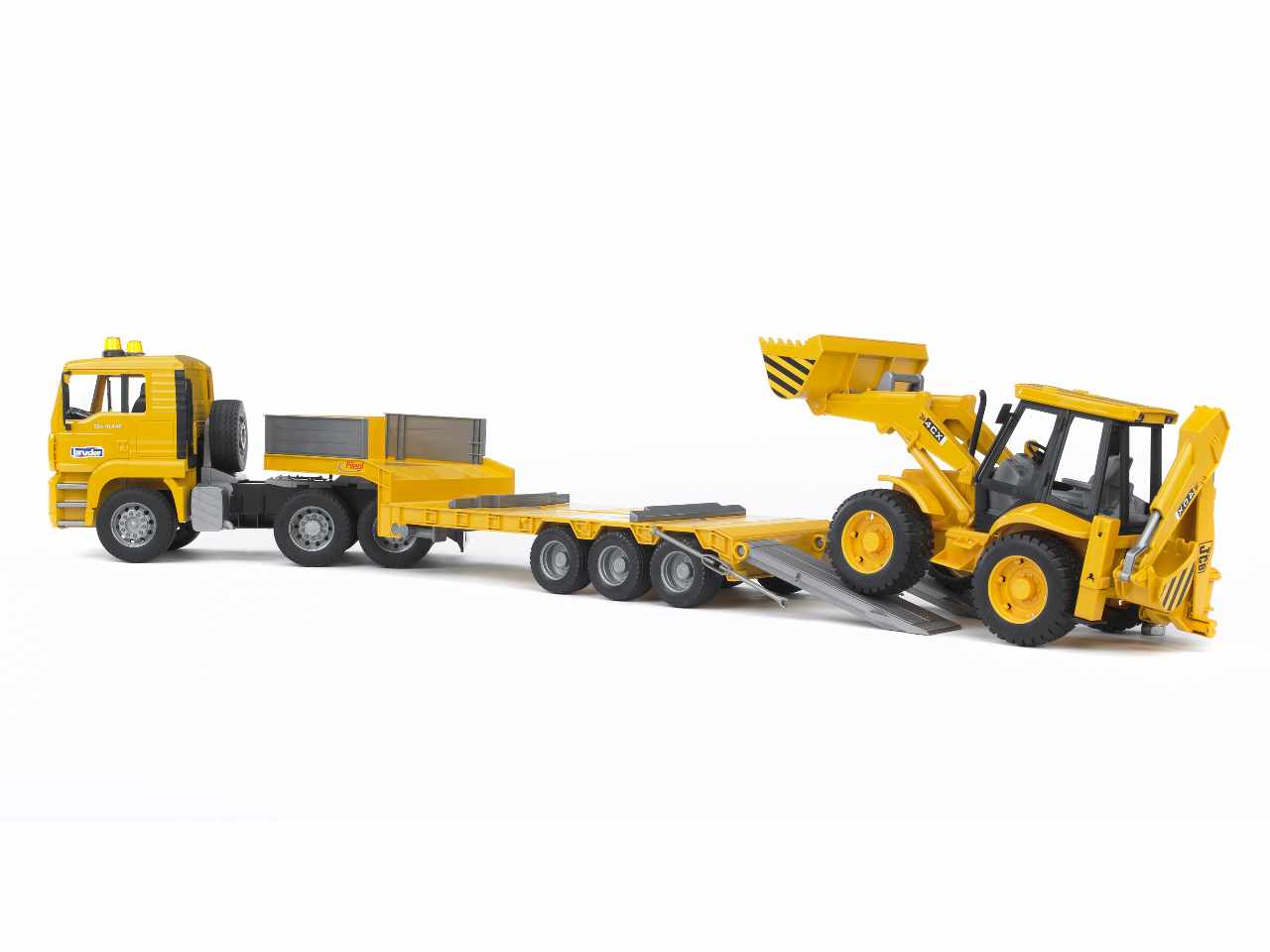 Man camion c/escavatore jcb 02776