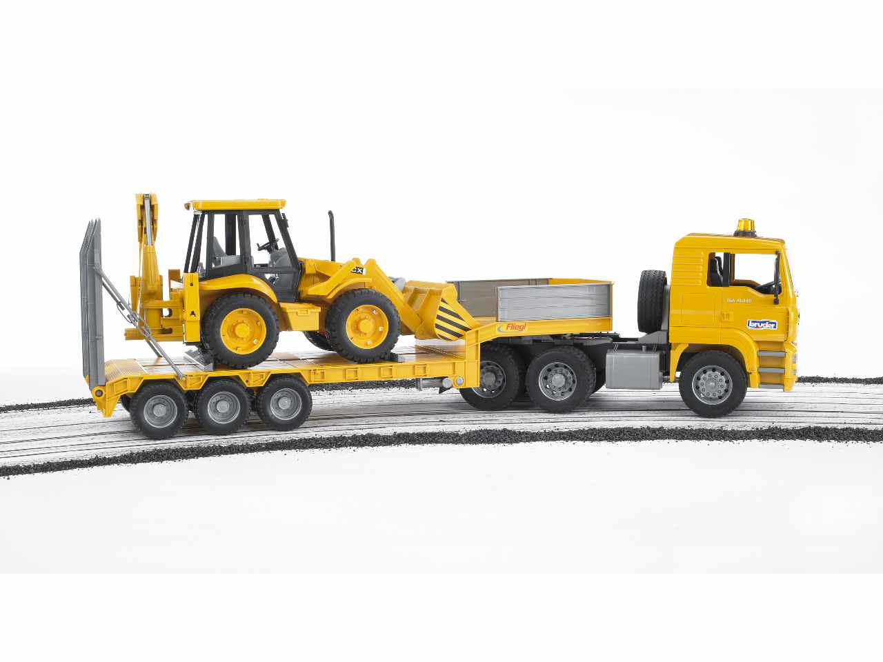 Man camion c/escavatore jcb 02776