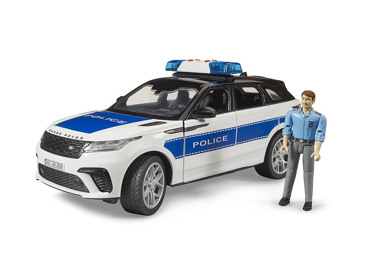 Bruder range rover velar polizia