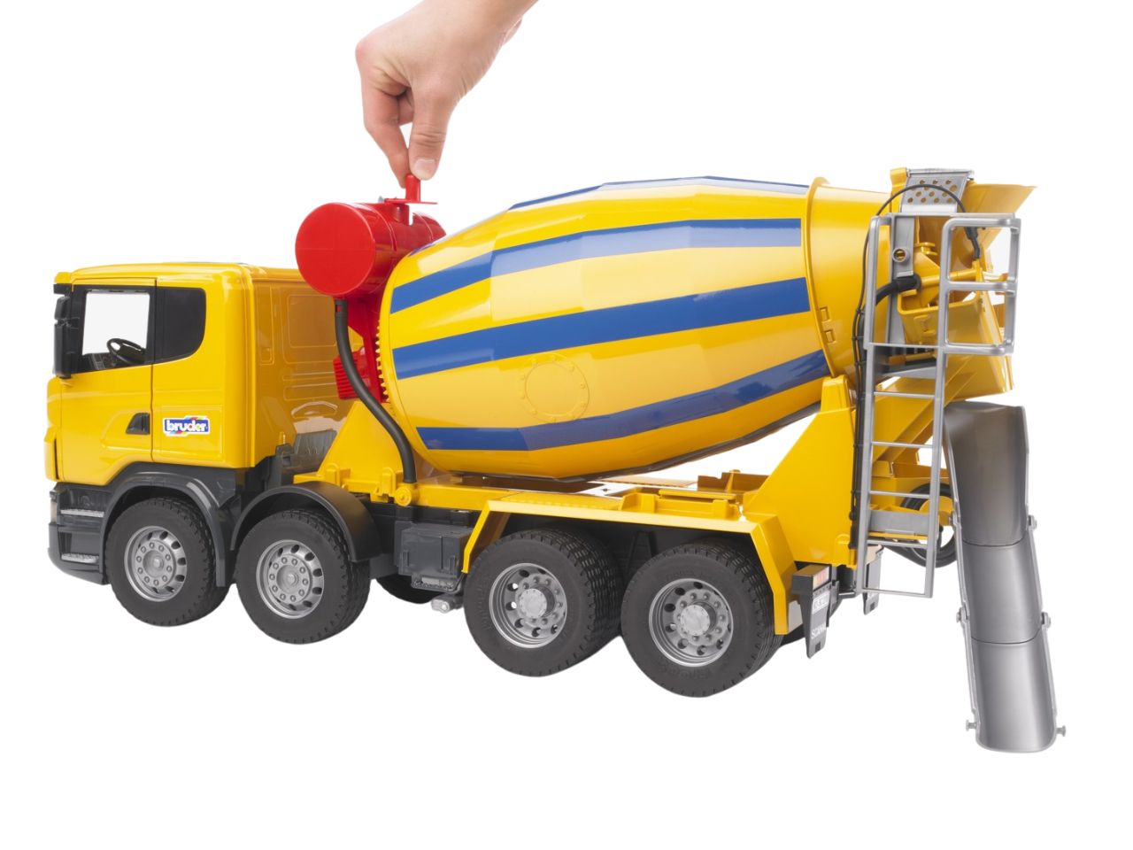 Scania r-serie cement mixer truck 03554