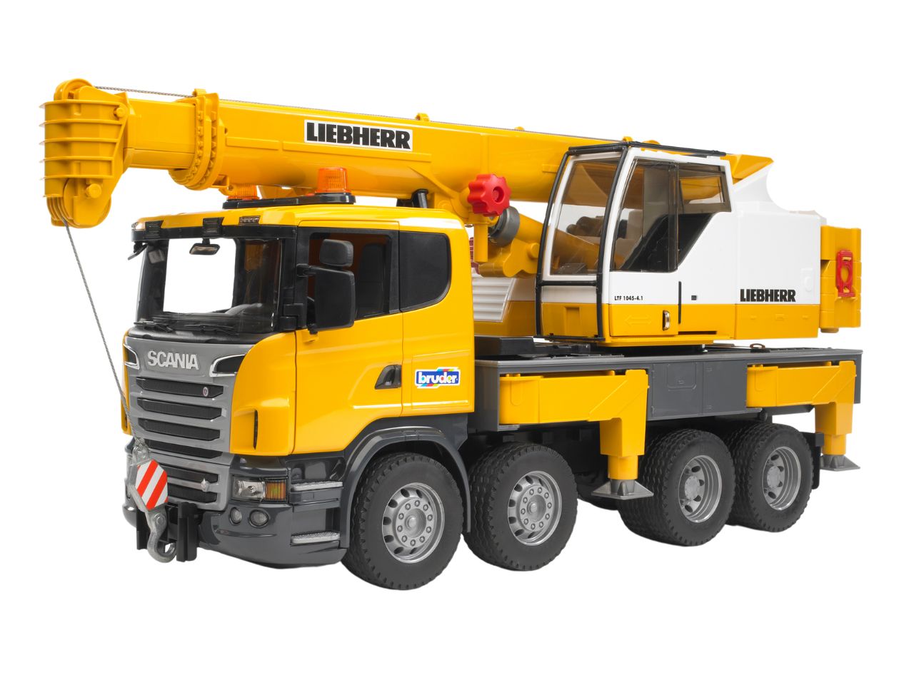 Scania camion c/gru luci e suoni 03570