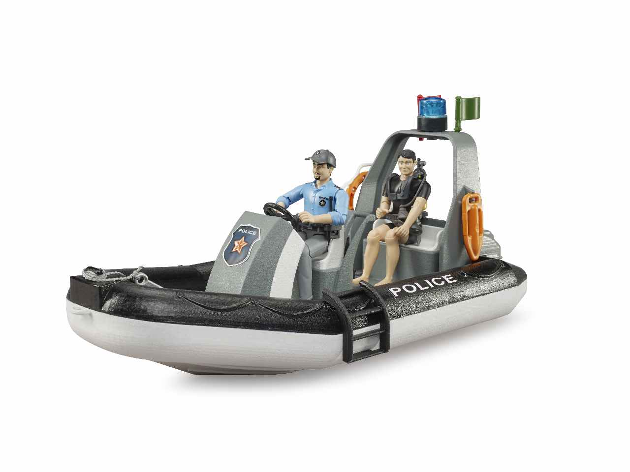 Gommone polizia c/sommozzatore+ac.62733