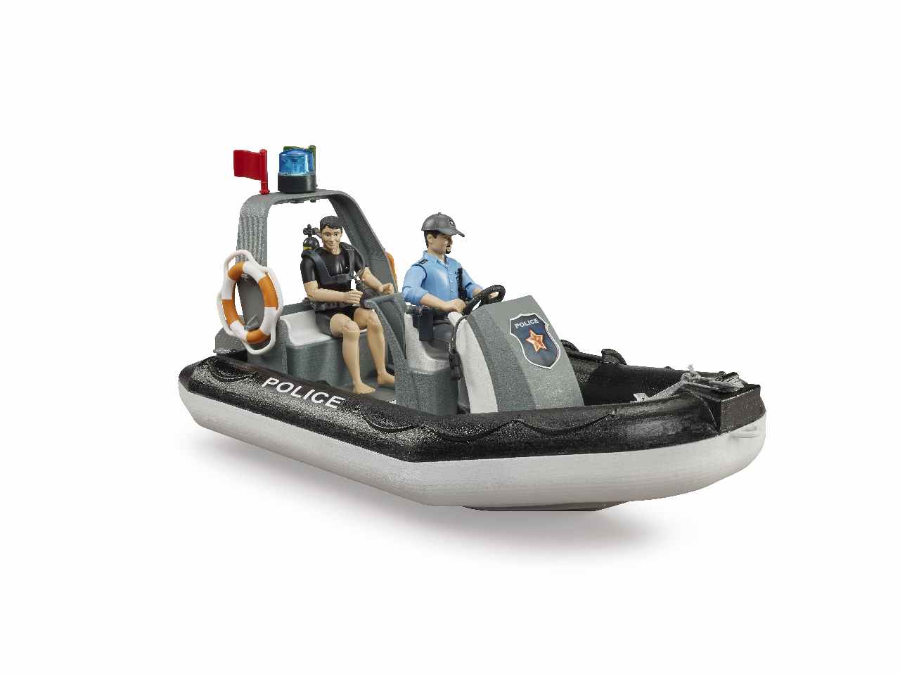 Gommone polizia c/sommozzatore+ac.62733