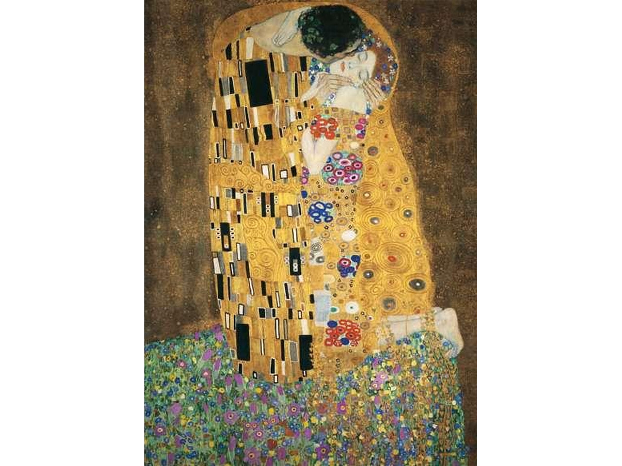 Puzzle 1500 pezzi art collection klimt il bacio