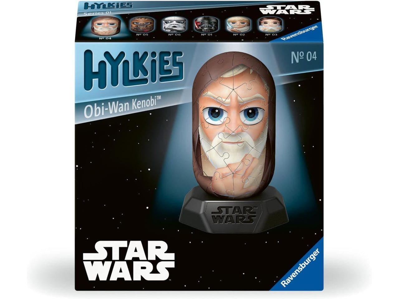 Puzzle 3D Star Wars Obi-Wan Kenobi 54 pezzi - Età consigliata 0+ | Ravensburger Hylkies