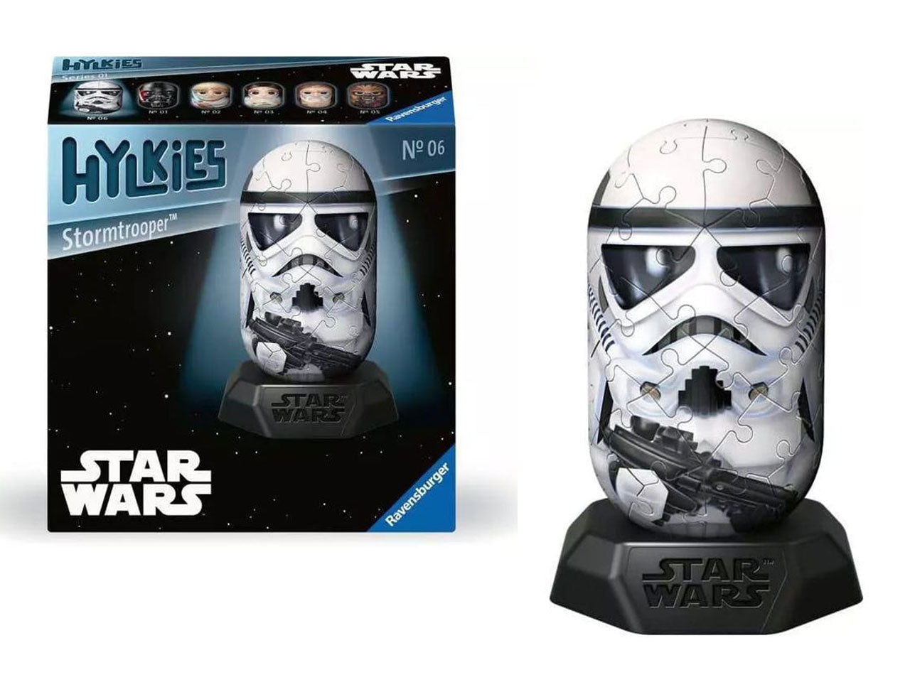 Puzzle 3D Star Wars Stormtrooper 54 Pezzi - Perfetto per Collezionisti e Fan da 0 mesi | Ravensburger