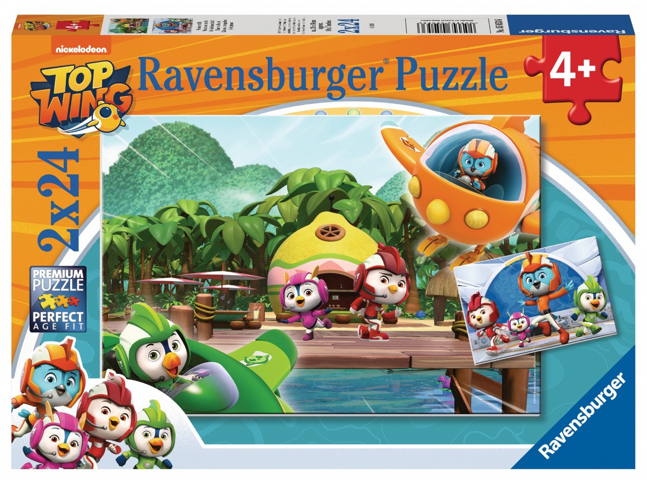 Puzzle 2x24 pezzi top wings 05053 6