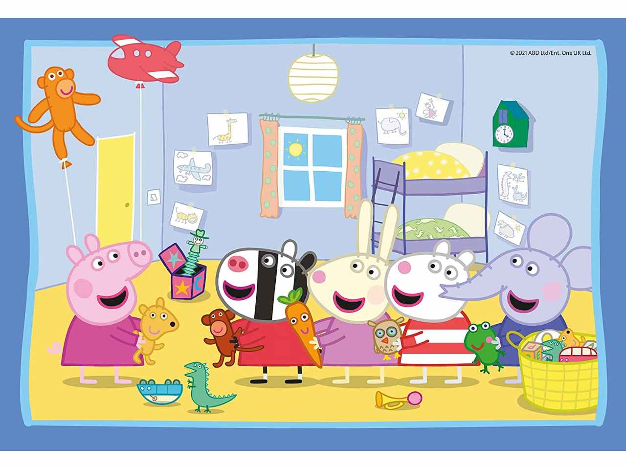 Puzzle 2x12 pezzi peppa pig 05574