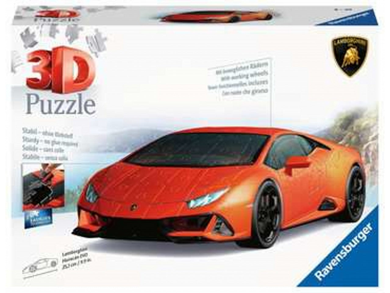 Puzzle 3d lamborghini huracan evo 11238