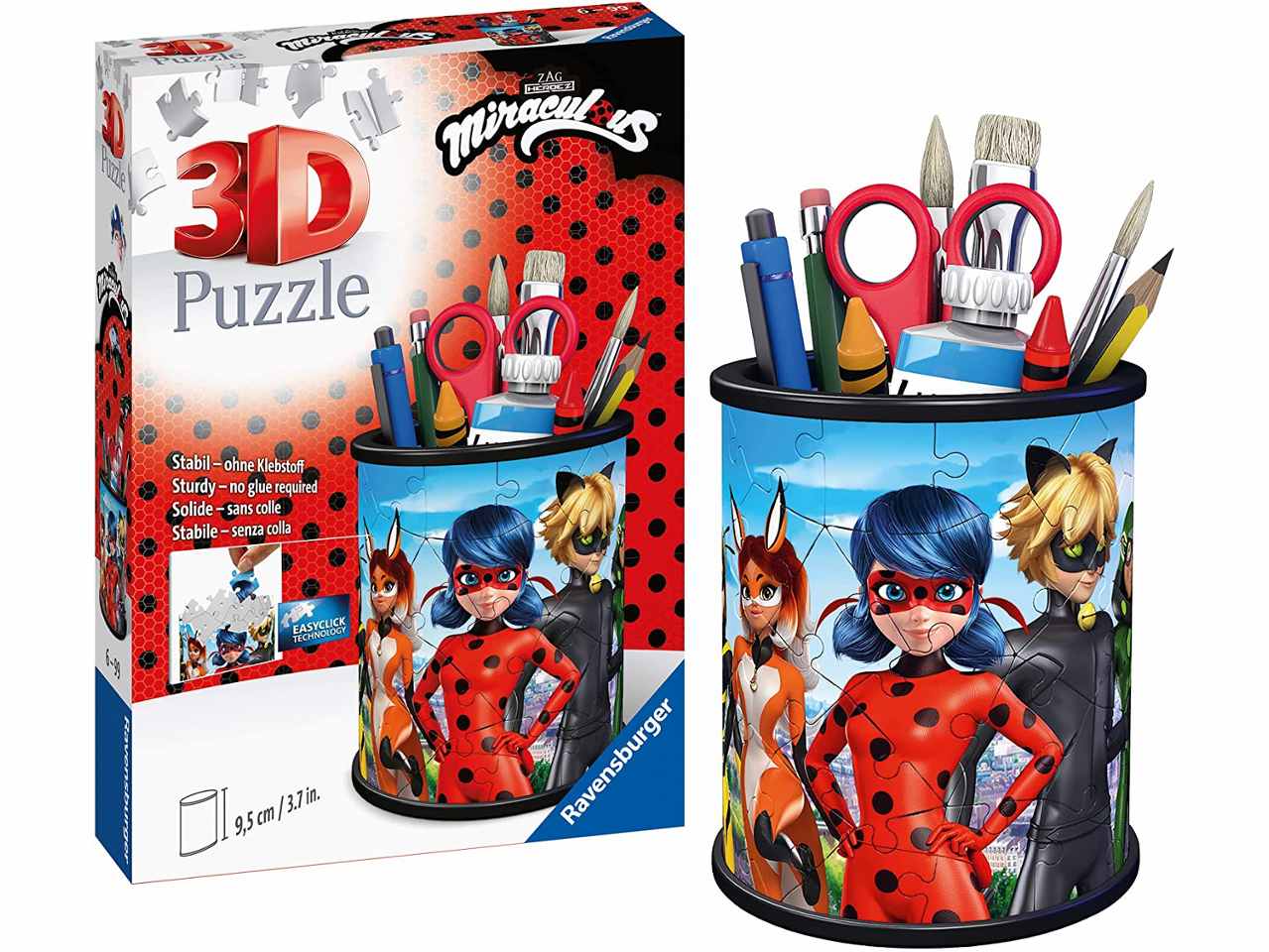 Puzzle 3d p.penne miraculous 11278 4
