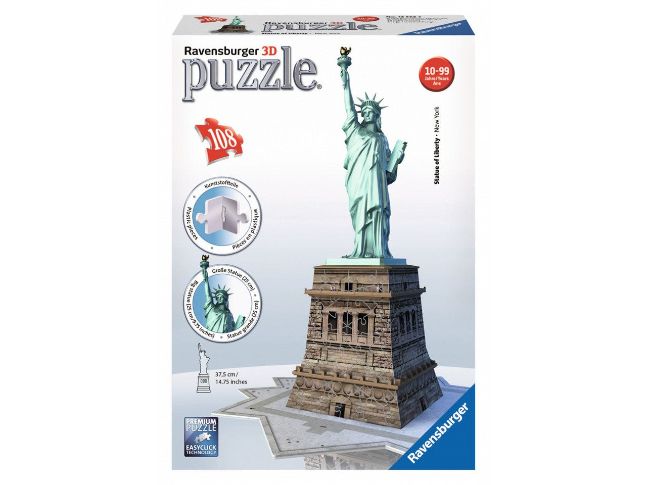 Puzzle 3d midi statua libert 12584 5