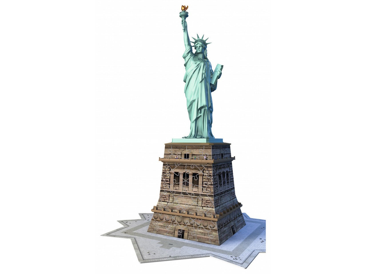 Puzzle 3d midi statua libert 12584 5