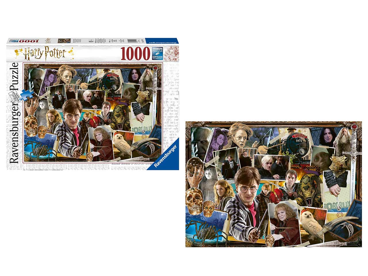 Puzzle harry potter contro voldemort da 1000 pezzi