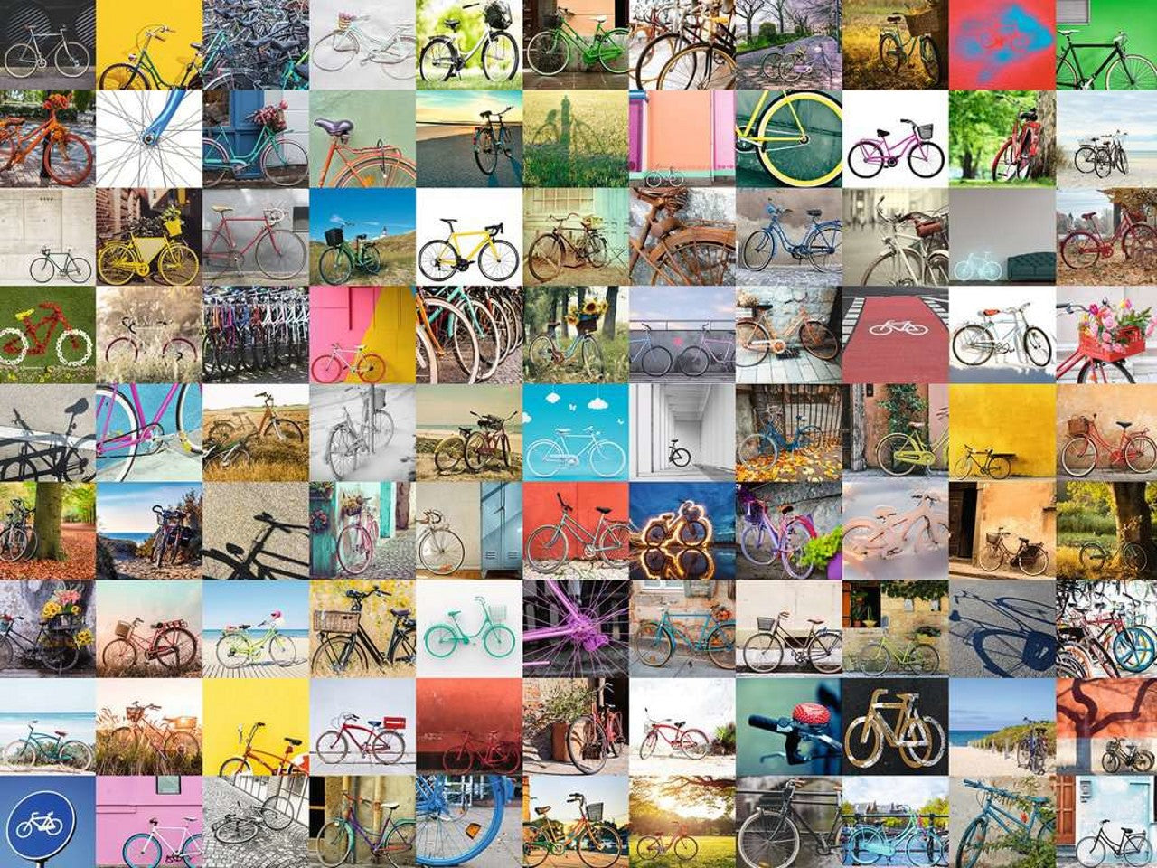 Puzzle 1500 pezzi 99 biciclette e altro 160