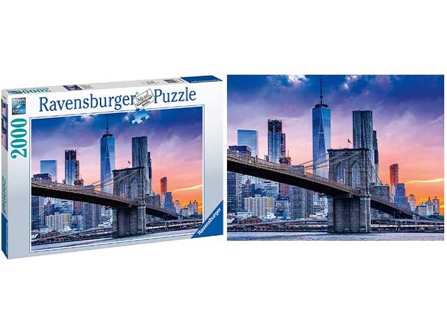 Puzzle 2000 pezzi da brooklyn a manhattan 16011