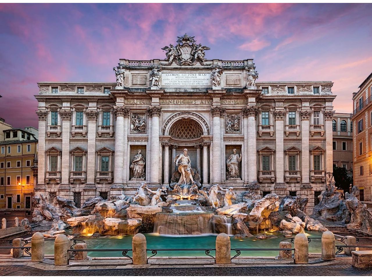 Ravensburger puzzle 300 pezzi fontana di trevi italian classics