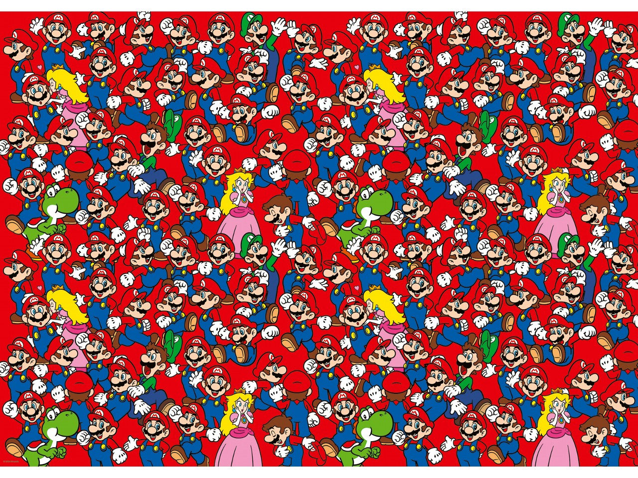 Puzzle 1000 pezzi challenge super mario 16525 4