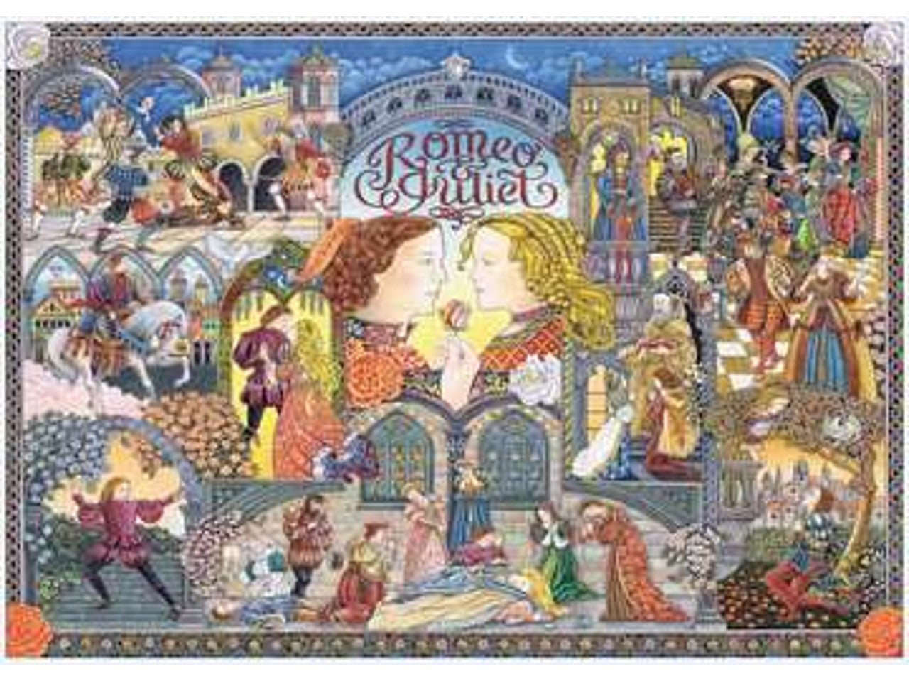 Puzzle 1000 pezzi romeo giulietta 16808 8