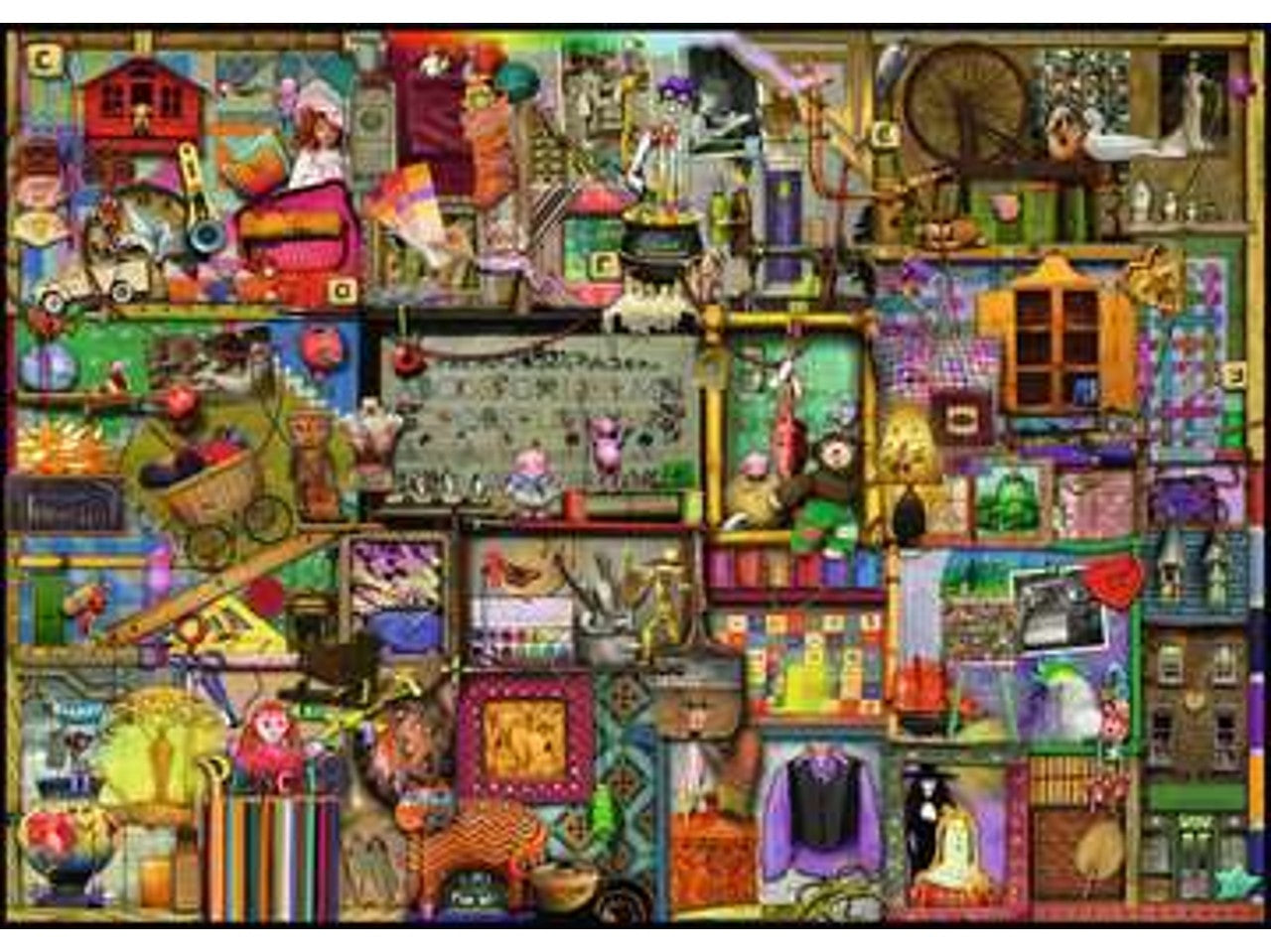 Puzzle 1000 pezzi craft cupboard 19412