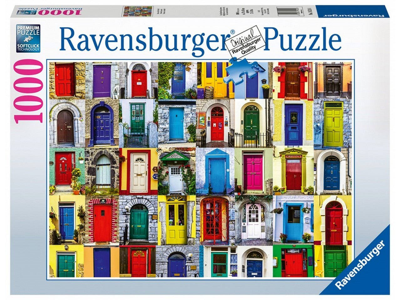 Puzzle 1000 pezzi puertas del mundo 19524