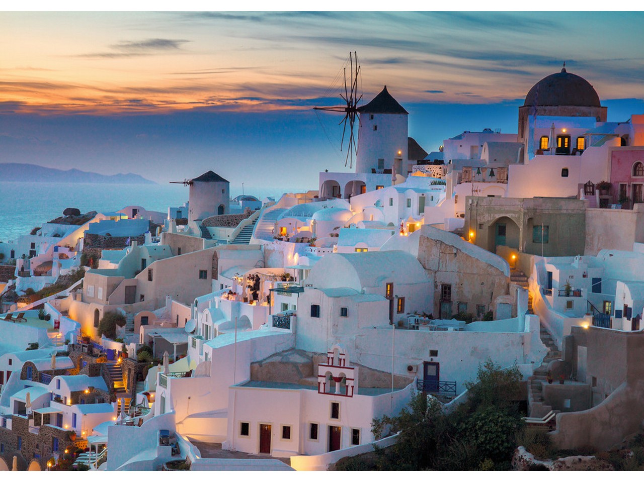Puzzle 1000pz santorini 19611