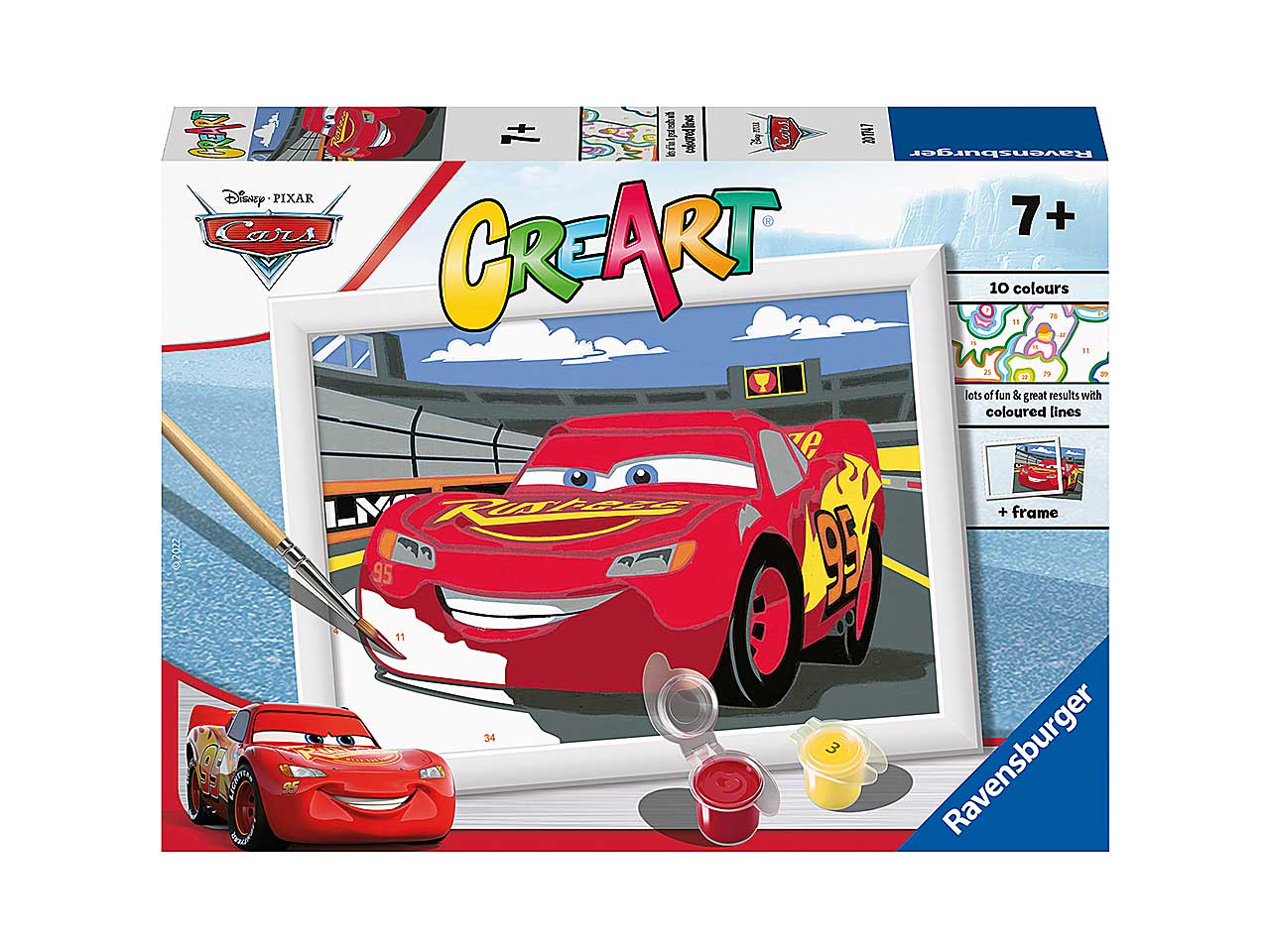 Creart cars lightning mcqueen 20174 7