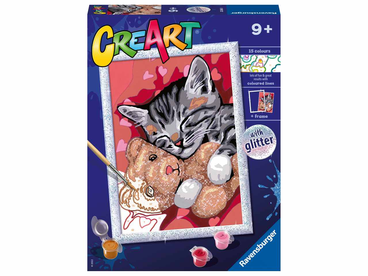 Creart gattino e il suo orsetto