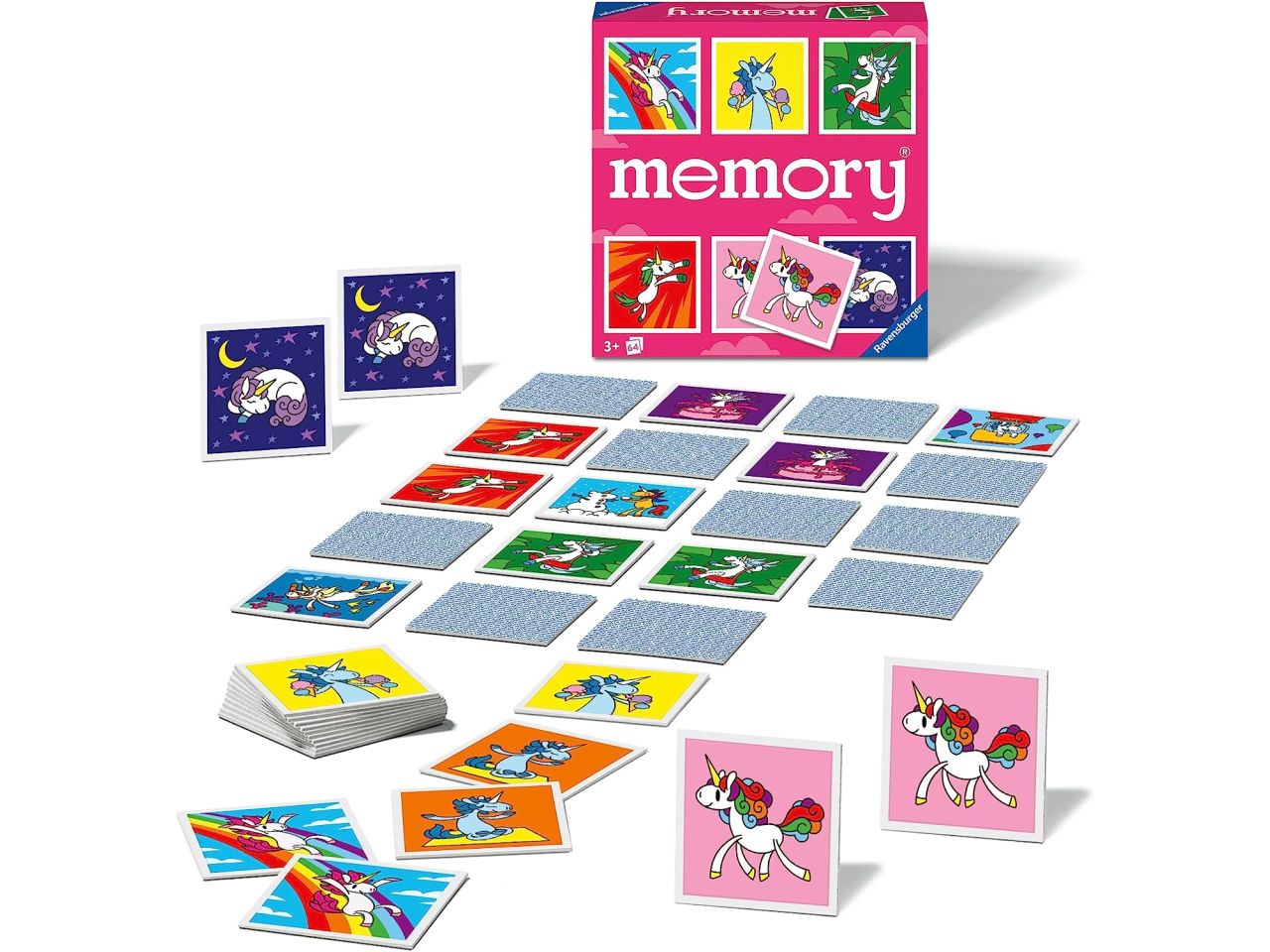 Ravensburger gioco memory unicorns
