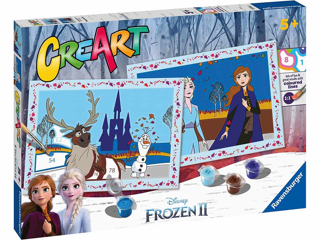 Creart kids junior: 2 x frozen ii