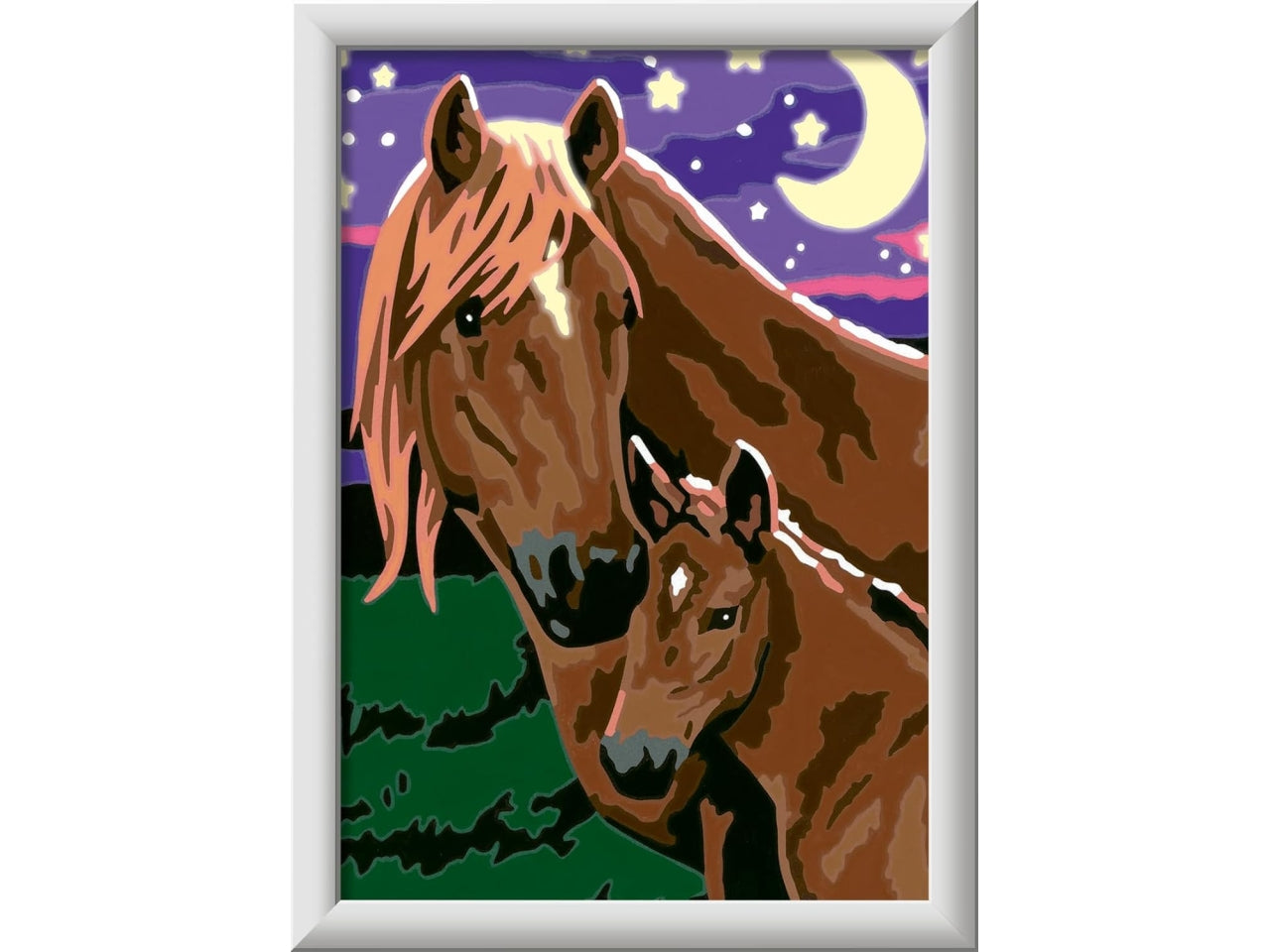 Creart serie e classic - cavalli luna e stelle
