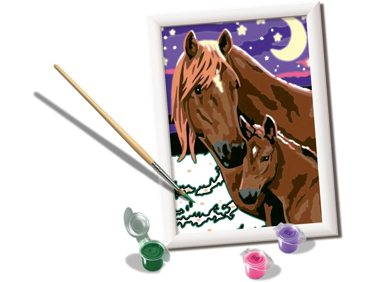 Creart serie e classic - cavalli luna e stelle