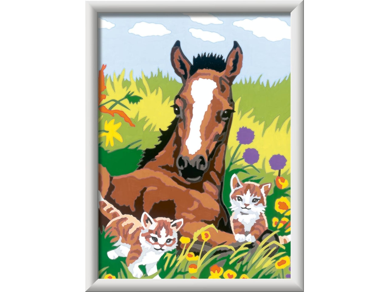 Creart serie d classic - puledro con gattini