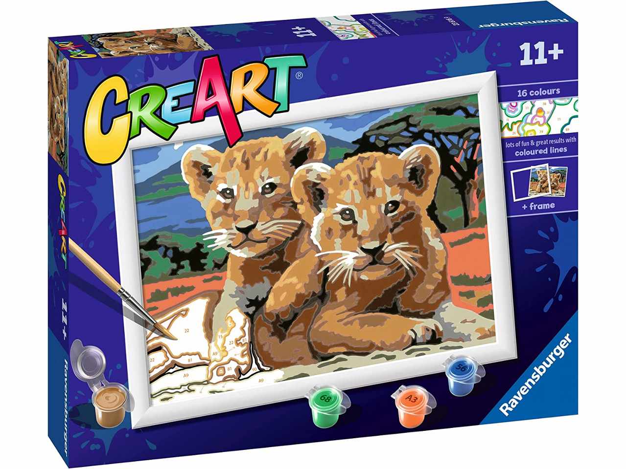 Creart kids serie d classic cuccioli di leone
