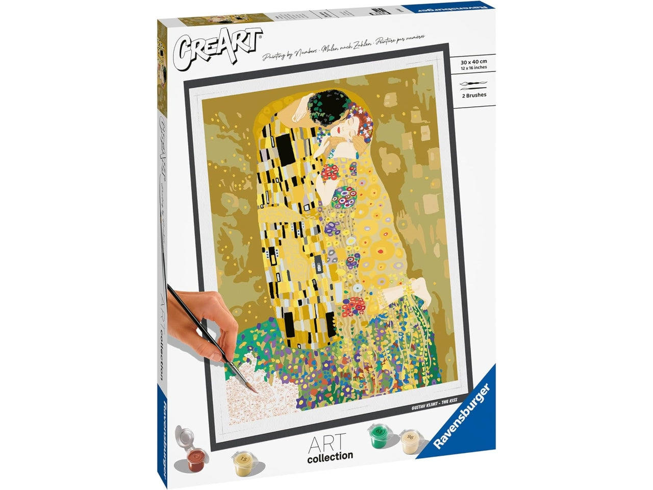 Creart adulto klimt, il bacio