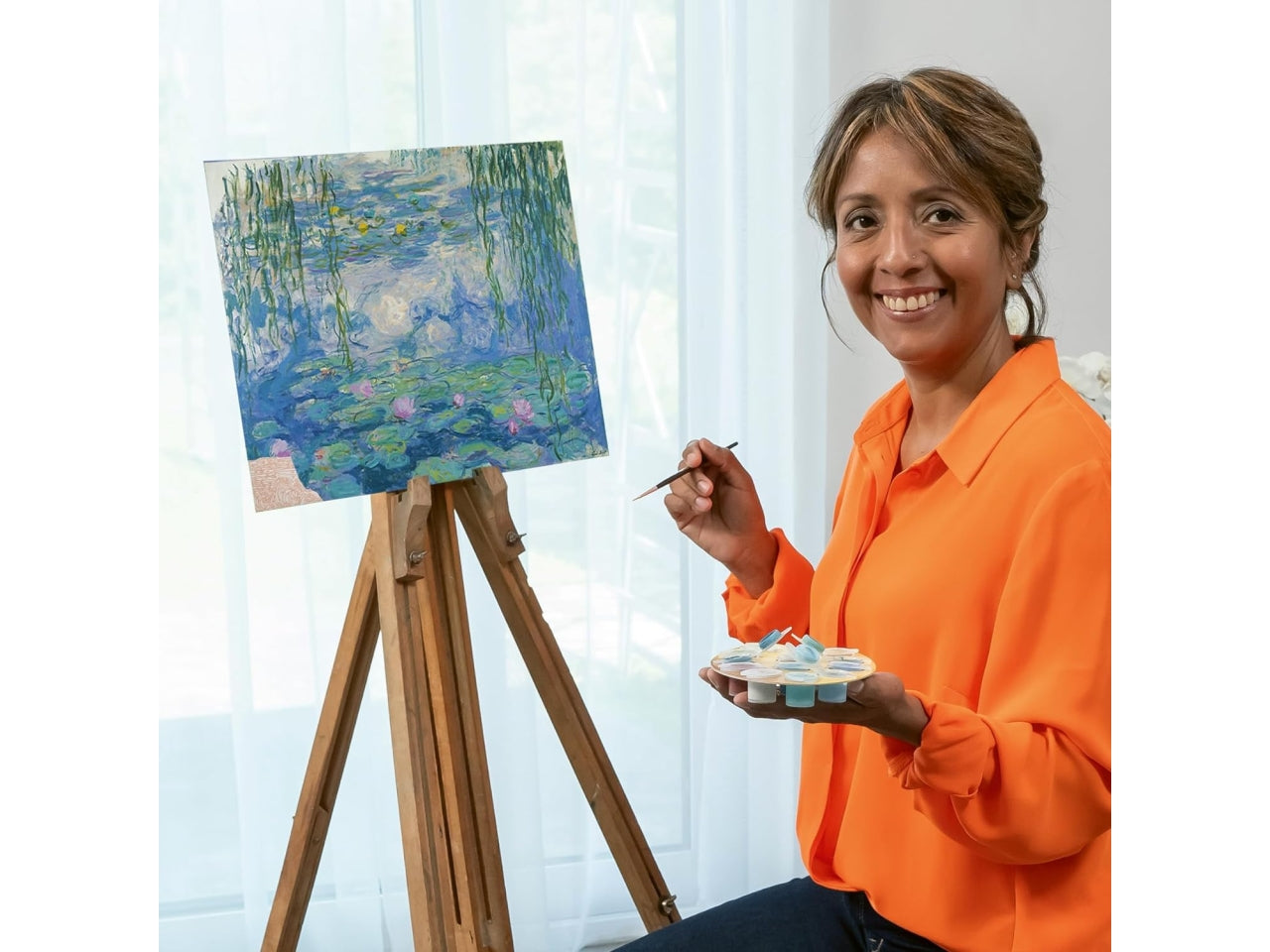 Creart adulto monet, le ninfee