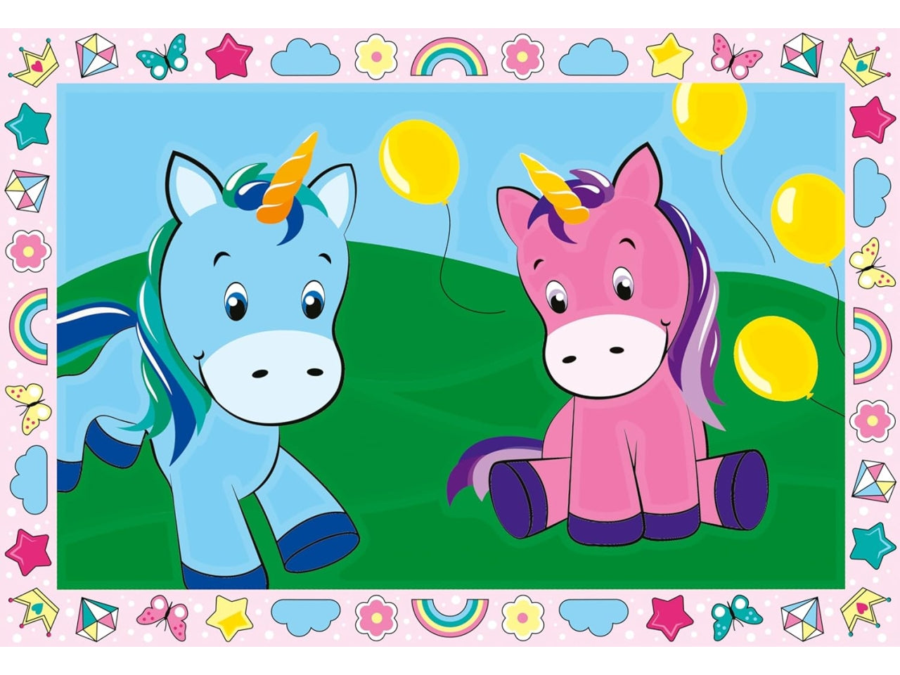 Ravensburger creart serie junior divertenti unicorni