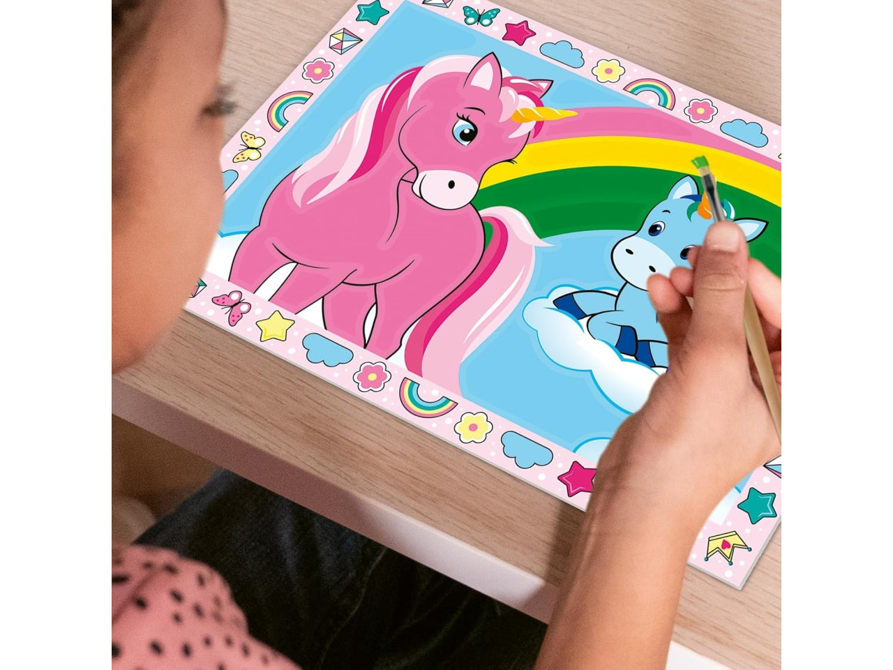 Ravensburger creart serie junior divertenti unicorni