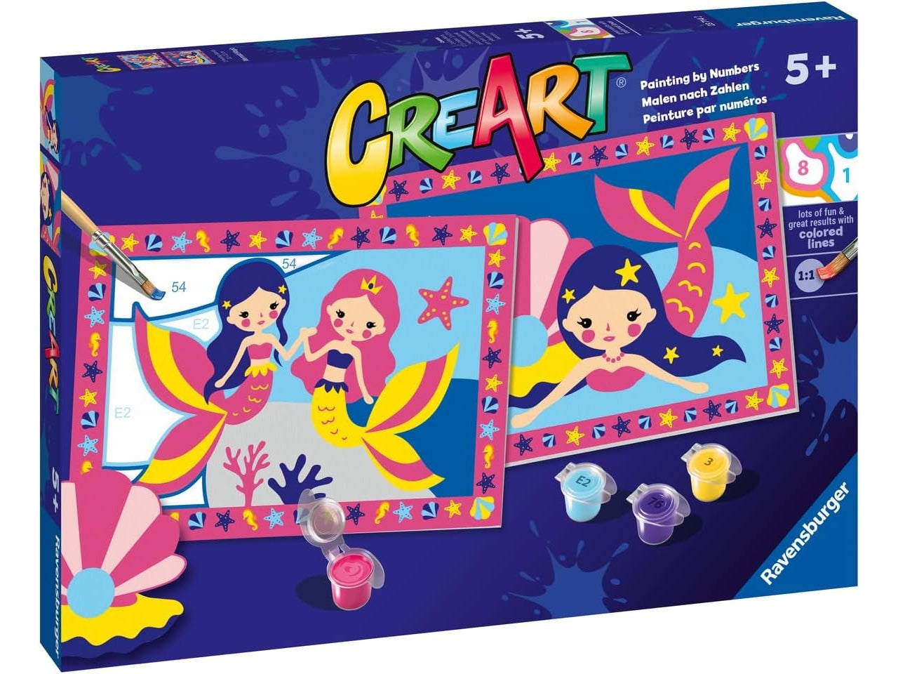 Creart serie junior: 2 x magiche sirene